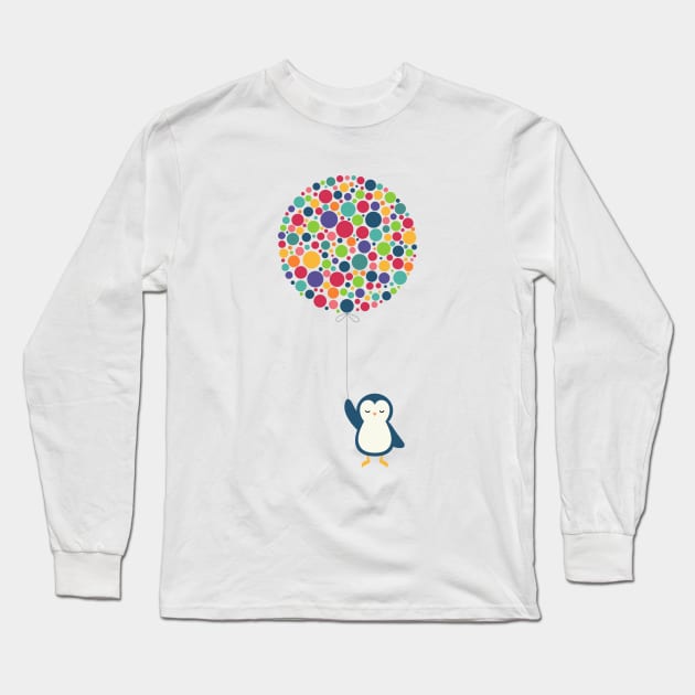 Float In The Air Long Sleeve T-Shirt by AndyWestface